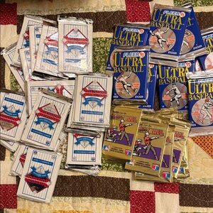 Baseball Card Rack Packs